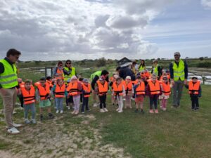 Sortie au parc des Salines pour les élèves de l’école maternelle