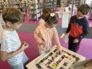 Visite médiathèque CE2A