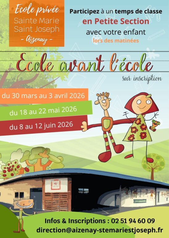 Ecole avant l'école-2026