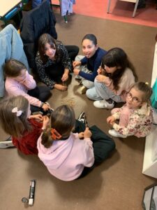 Une matinée placée sous le signe du partage à l’école!